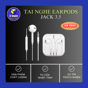 TAI NGHE JACK 3.5MM ZIN APPLE